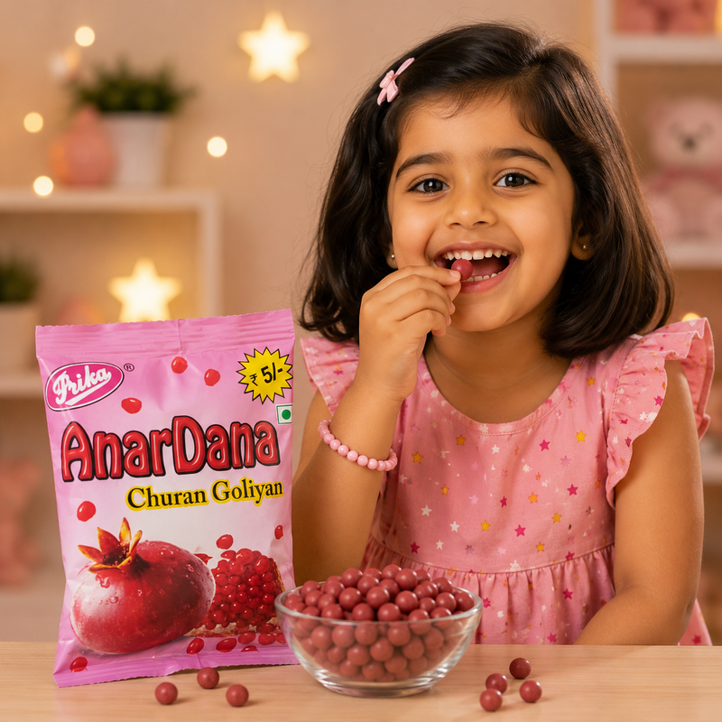 Anardana Goliyan Big Pouch | Pack of 10U * 18g | Cravinggs